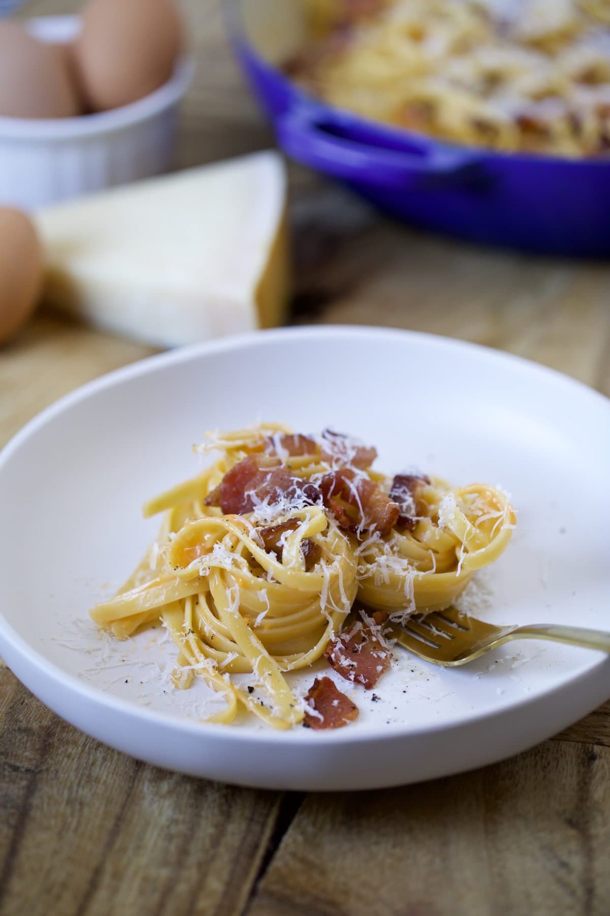 Authentic Italian Pasta Carbonara (no cream) - CucinaByElena