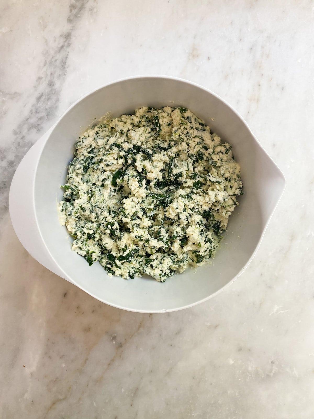 spinach and ricotta filling