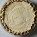 Banana cream pie filled with homemade custard.