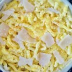 creamy pasta sauce in bowl