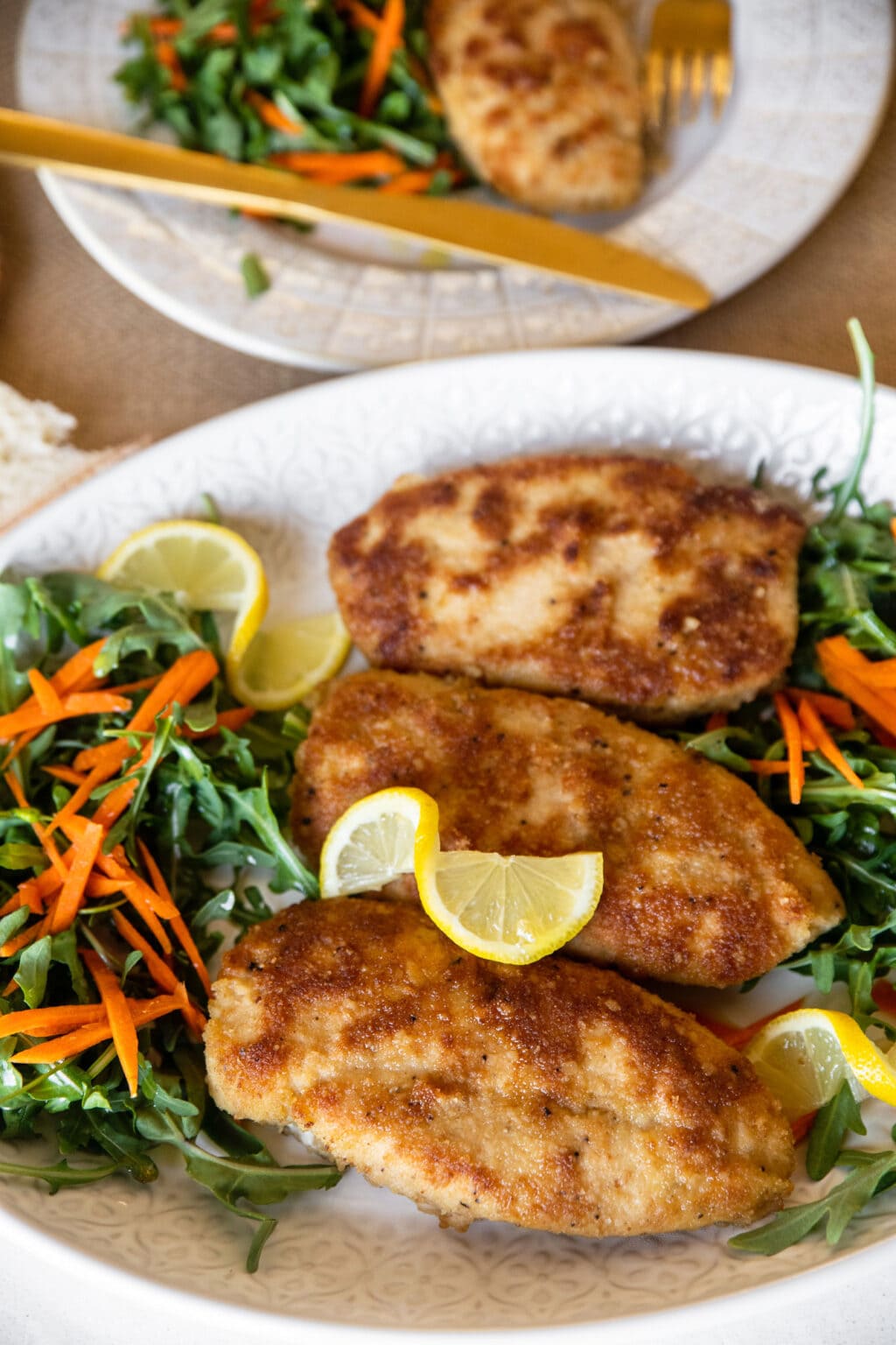 Breaded Chicken Breast Pan Fried (Italian) CucinaByElena