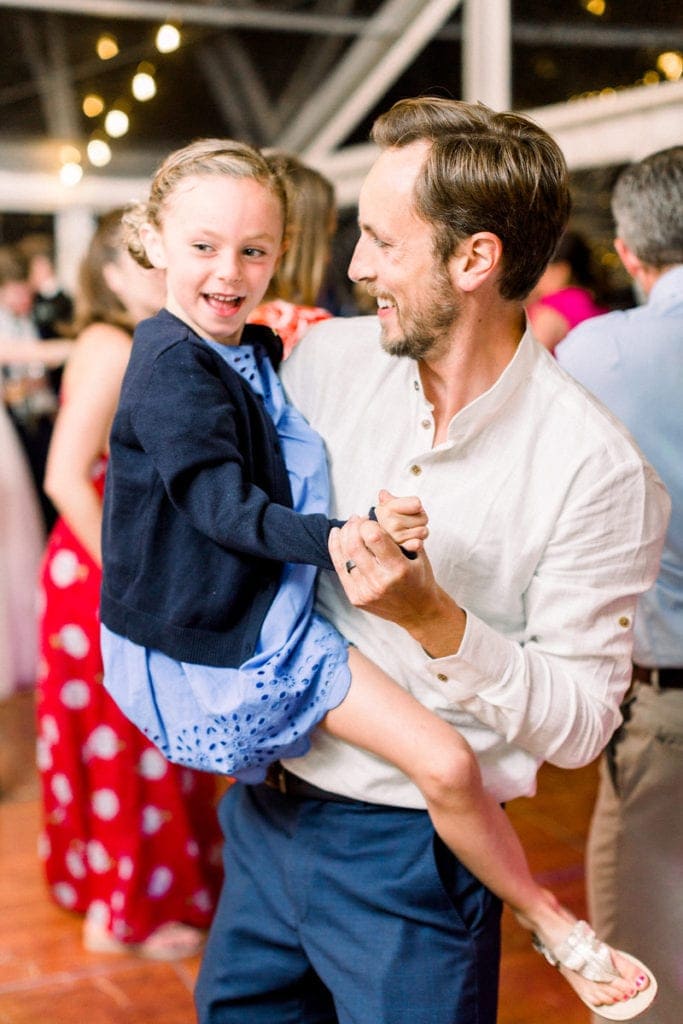 daddy daughter dancing at a wedding