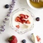 Panna Cotta with toppings
