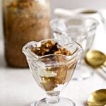Steamed Carrot Pudding caramel sauce