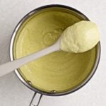 cooked pistachio cream