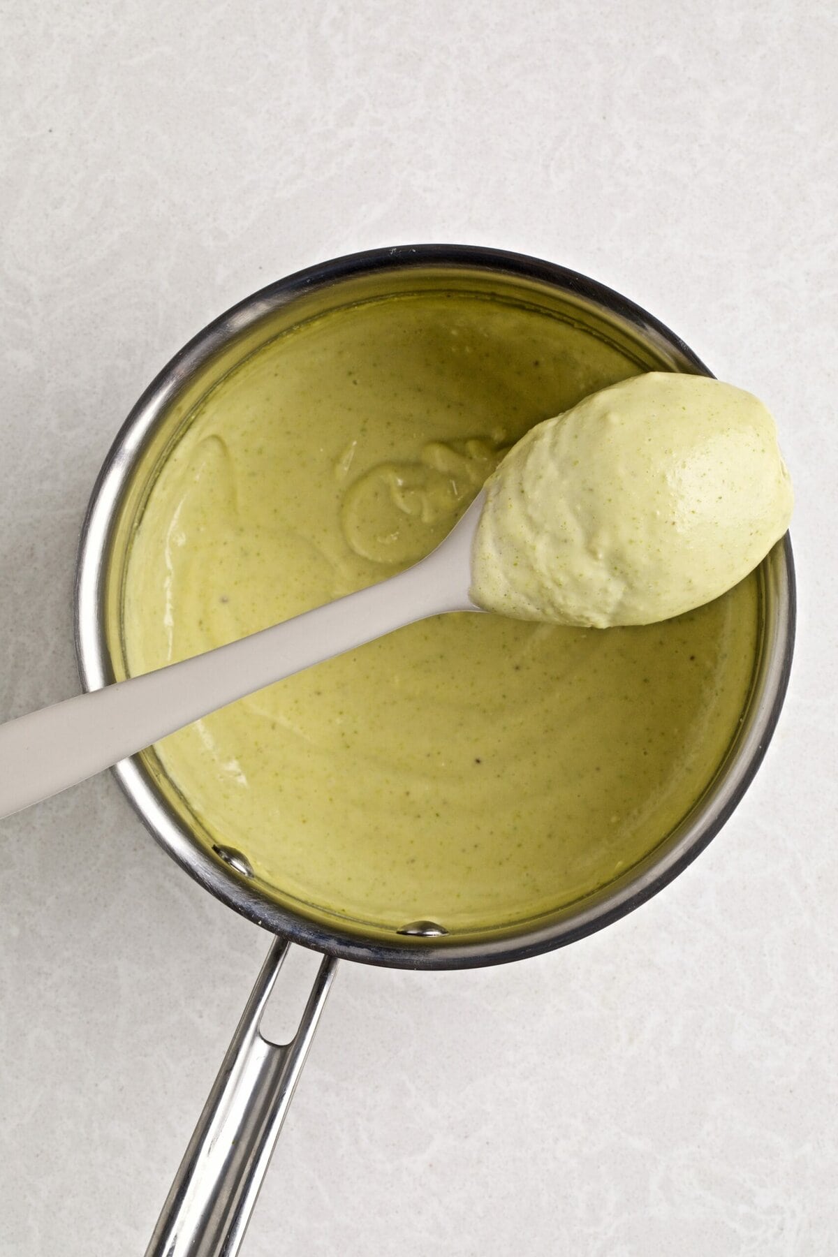 cooked pistachio cream