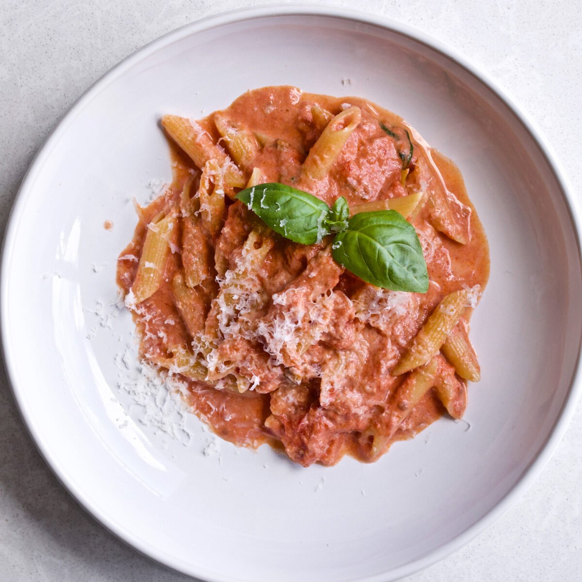 Italian Pink Sauce Pasta Recipe (Tomato Cream) - CucinaByElena
