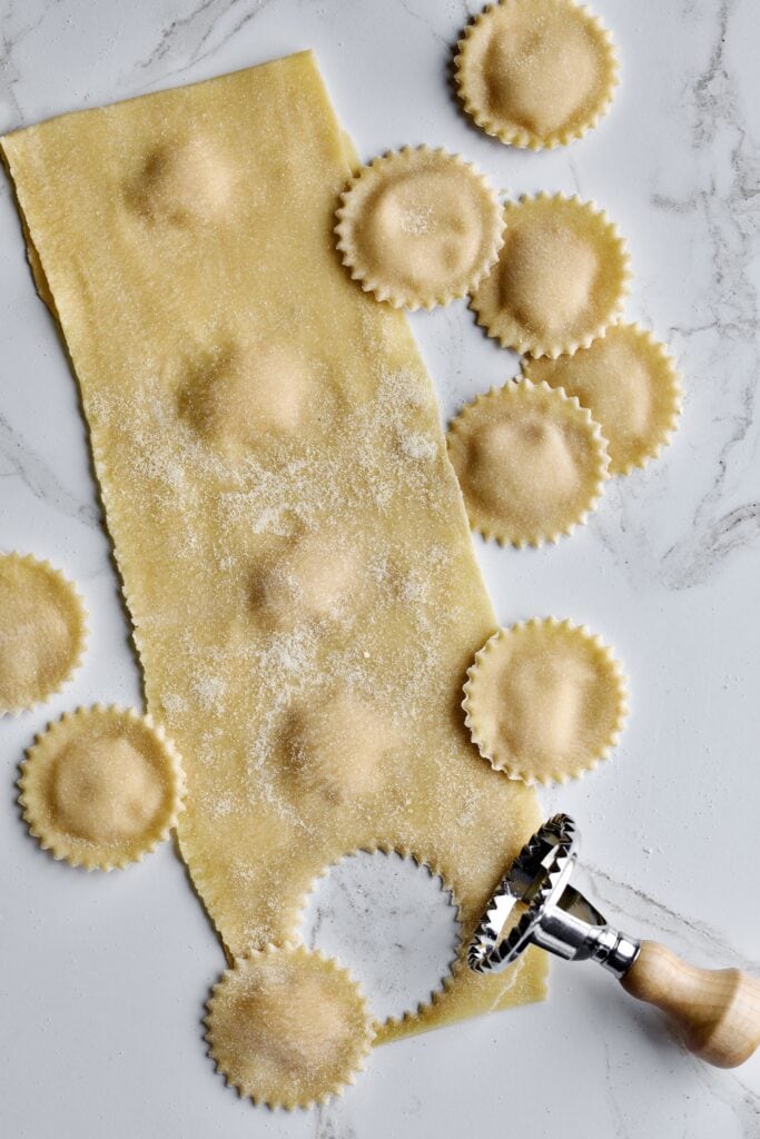 Butternut Squash Ravioli with Sage Butter Sauce - CucinaByElena