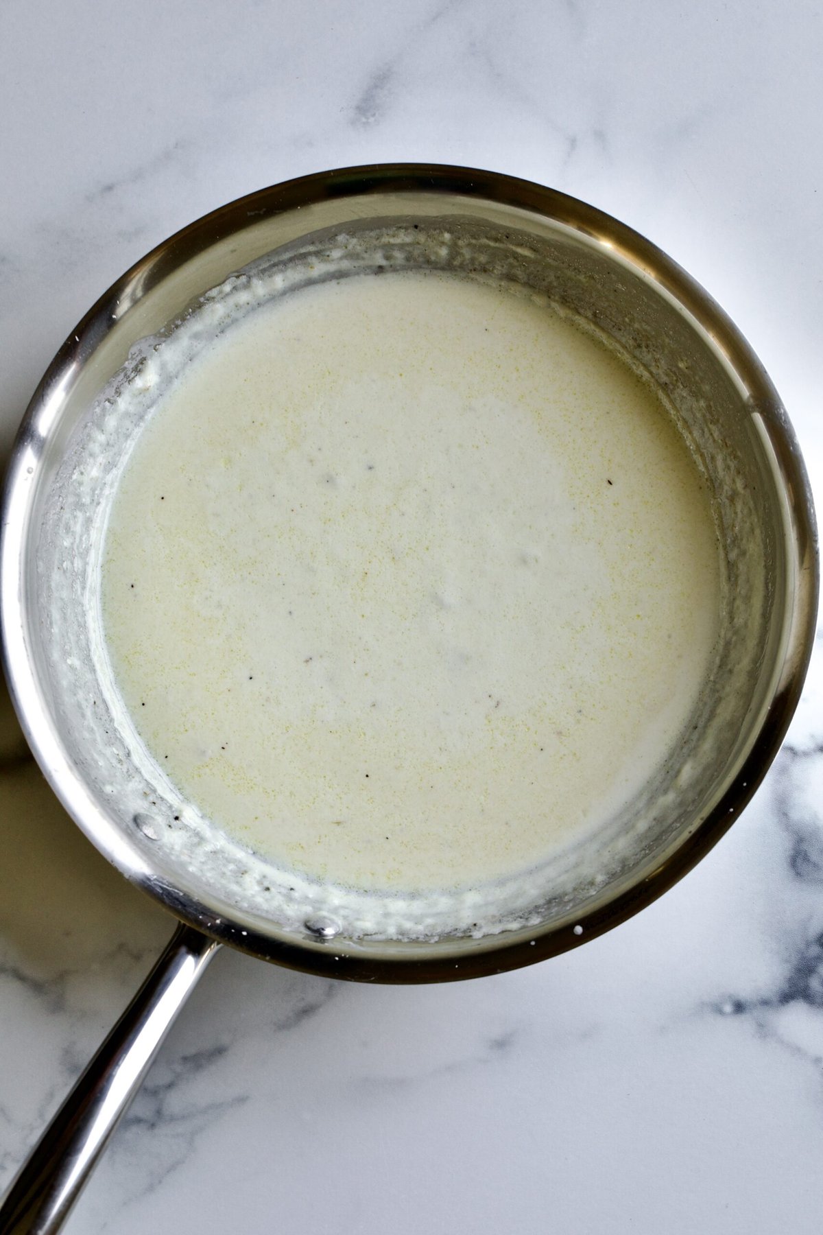 cream and cheese sauce forTortellini Alla Panna Recipe with Peas