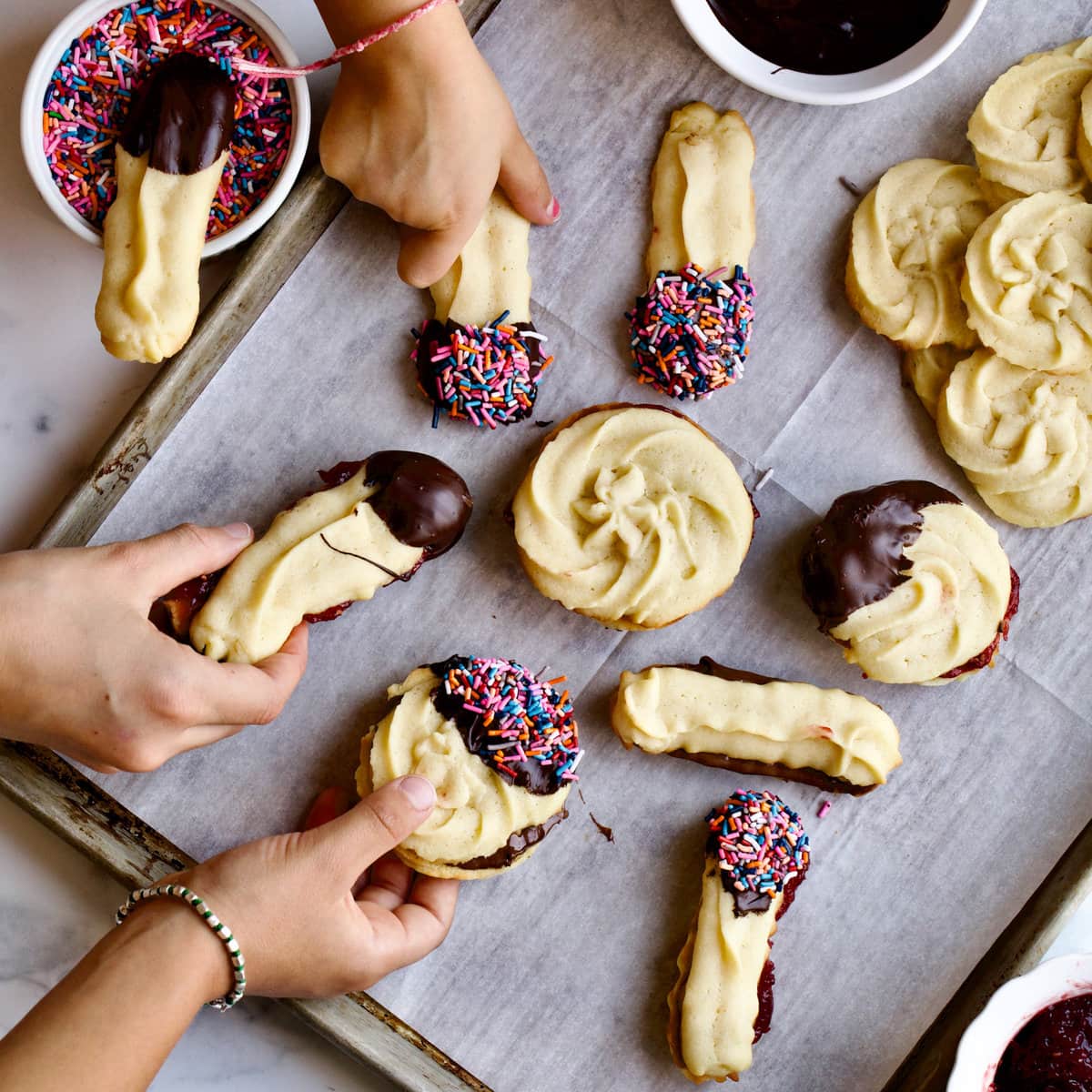 Italian Butter Cookies Recipe bakery Style CucinaByElena italian-butter-cookies-recipe-bakery-style-cucinabyelena