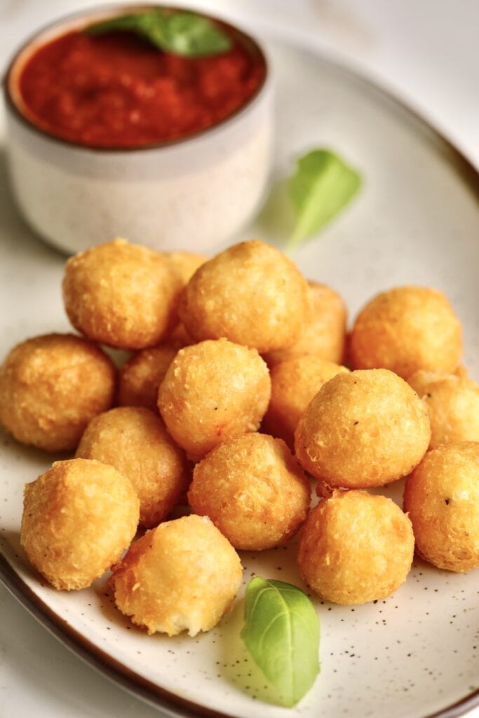 Easy Fried Cheese Balls Recipe (Crispy Bites) CucinaByElena