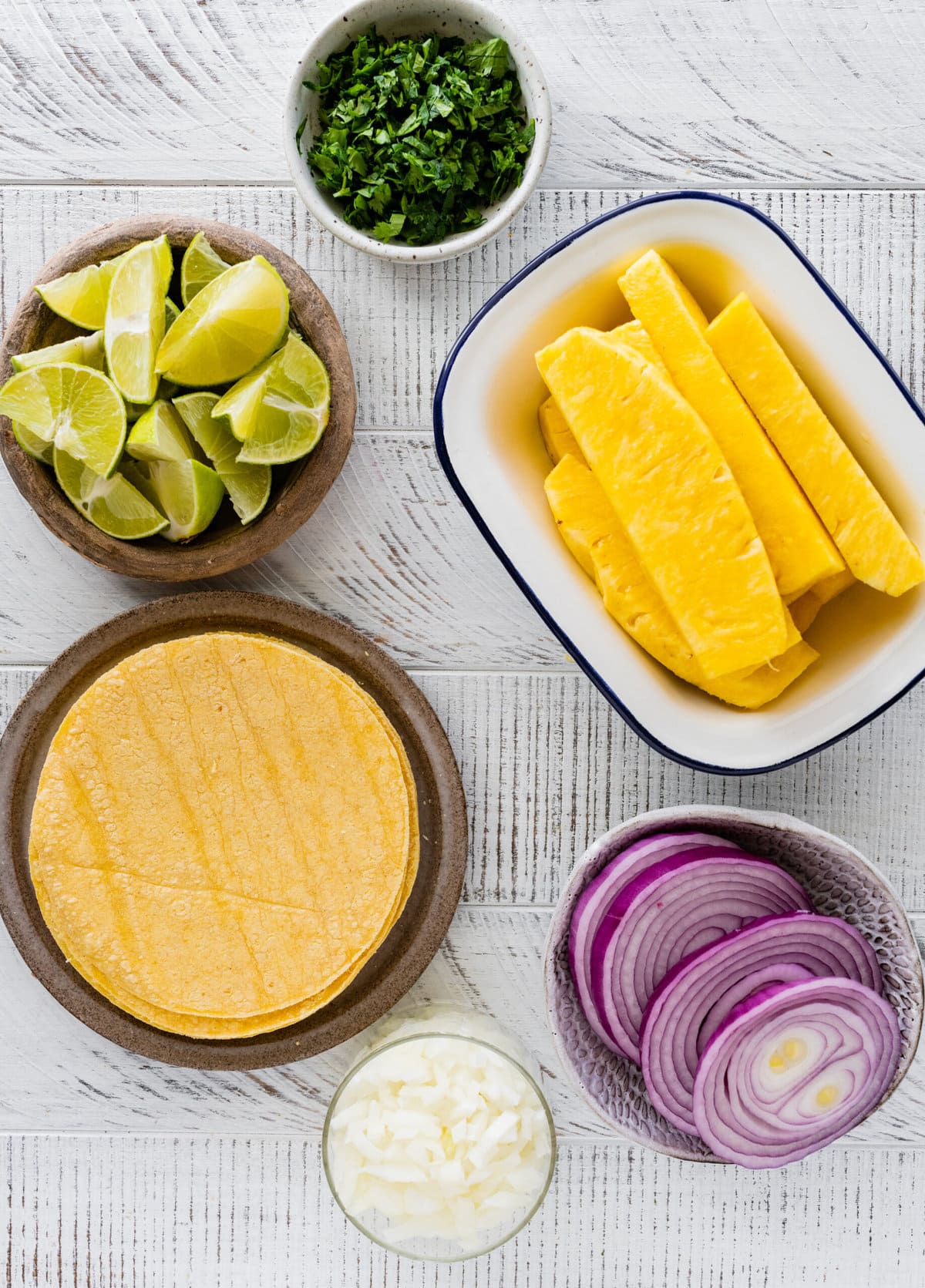 How to make Homemade Tacos Al Pastor Recipe (Tacos De Trompo)- ingredients