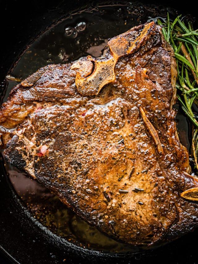 Broiled New York Strip Steak - Cucina by Elena