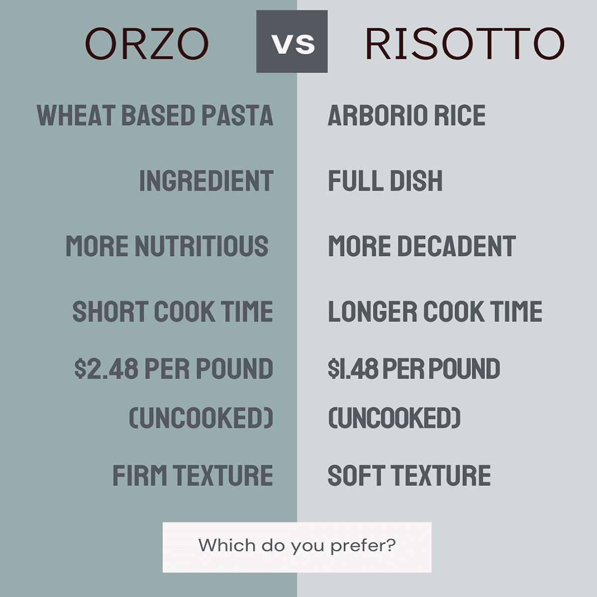 Orzo vs Risotto What’s the Difference? + Recipes CucinaByElena