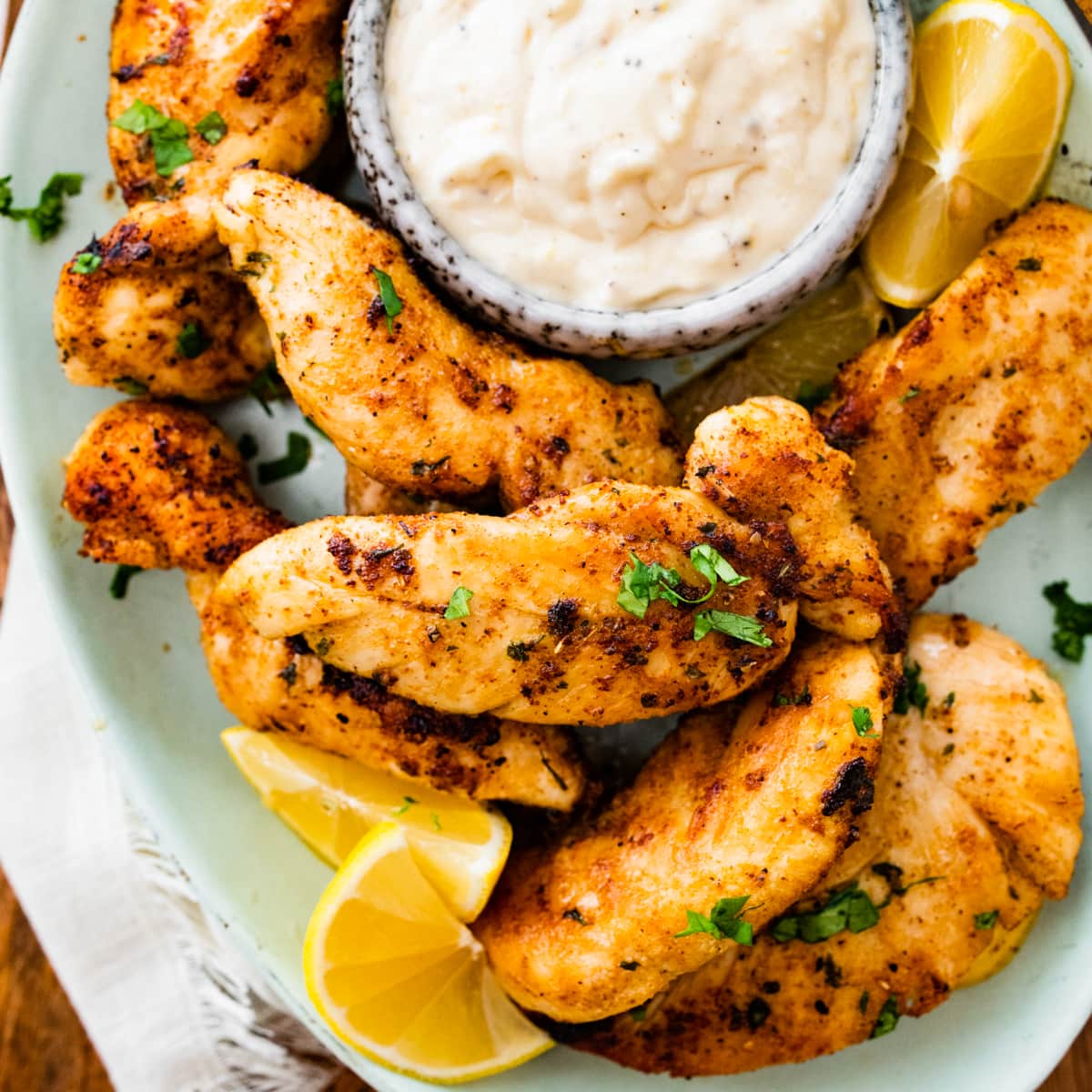 Easy Pan Fried Chicken Tenders Recipe - Cucina by Elena
