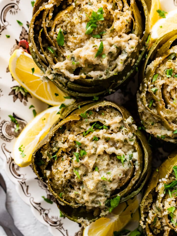 Best Italian Baked Stuffed Clams Oreganata Recipe CucinaByElena