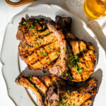 cover photo for best juicy pork chop recipe.