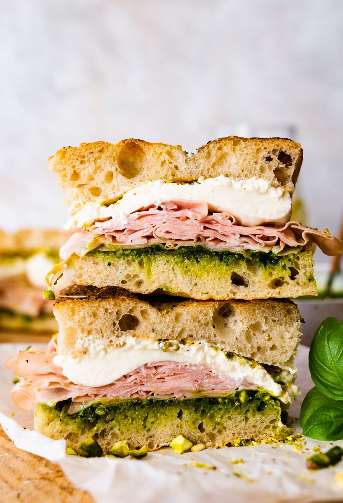 Italian Mortadella Sandwich CucinaByElena
