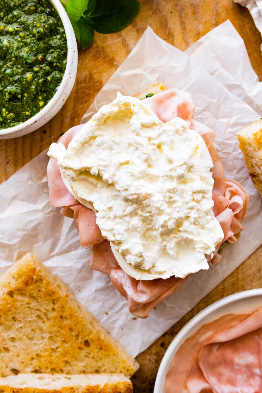 Italian Mortadella Sandwich CucinaByElena