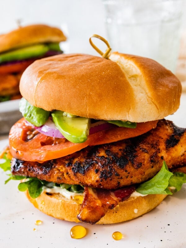 cover photo of ultimate grilled chicken sandwich.