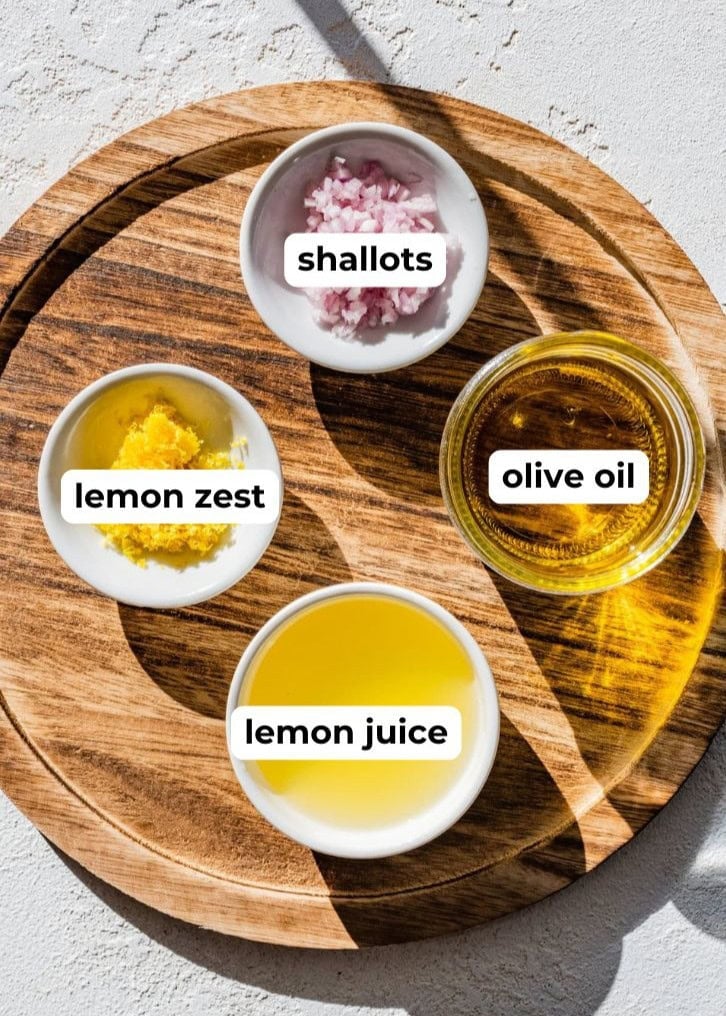 Ingredients to make the recipe.
