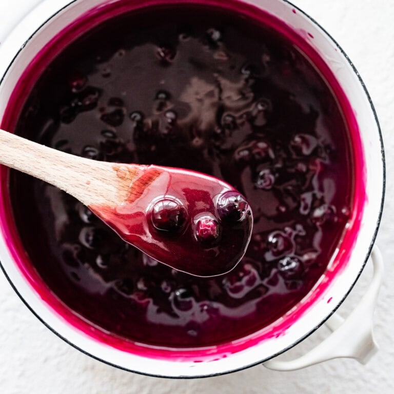 Easy Homemade Blueberry Sauce Topping Recipe Cucina by Elena