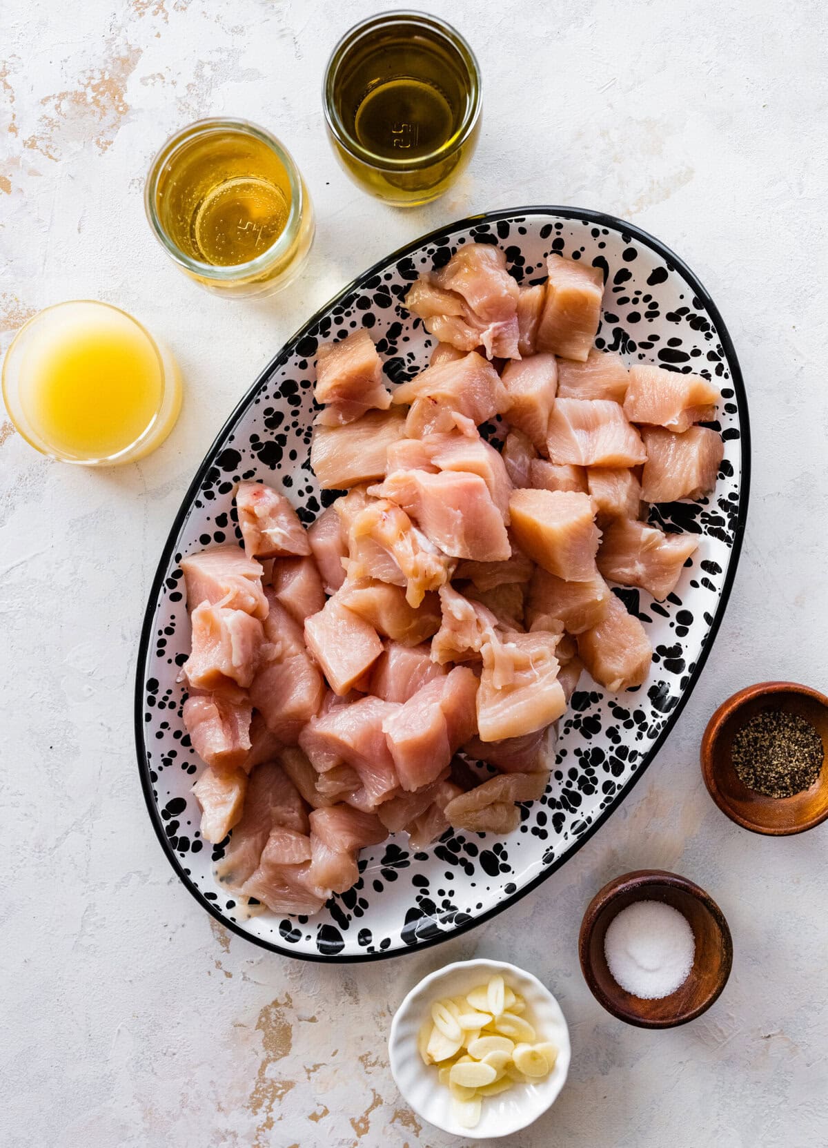recipe ingredients for chicken spiedini.