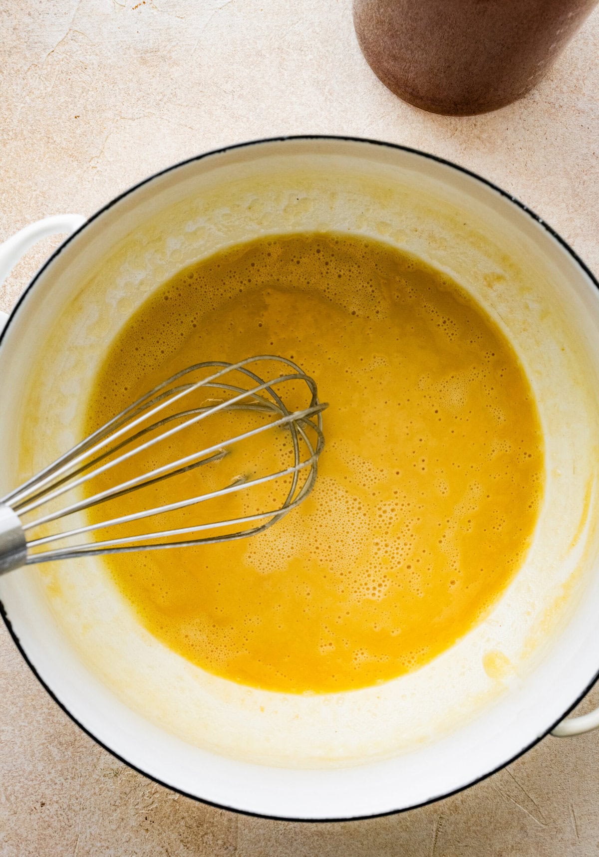 How to make easy mushroom gravy recipe (step-by-step)- make the roux.