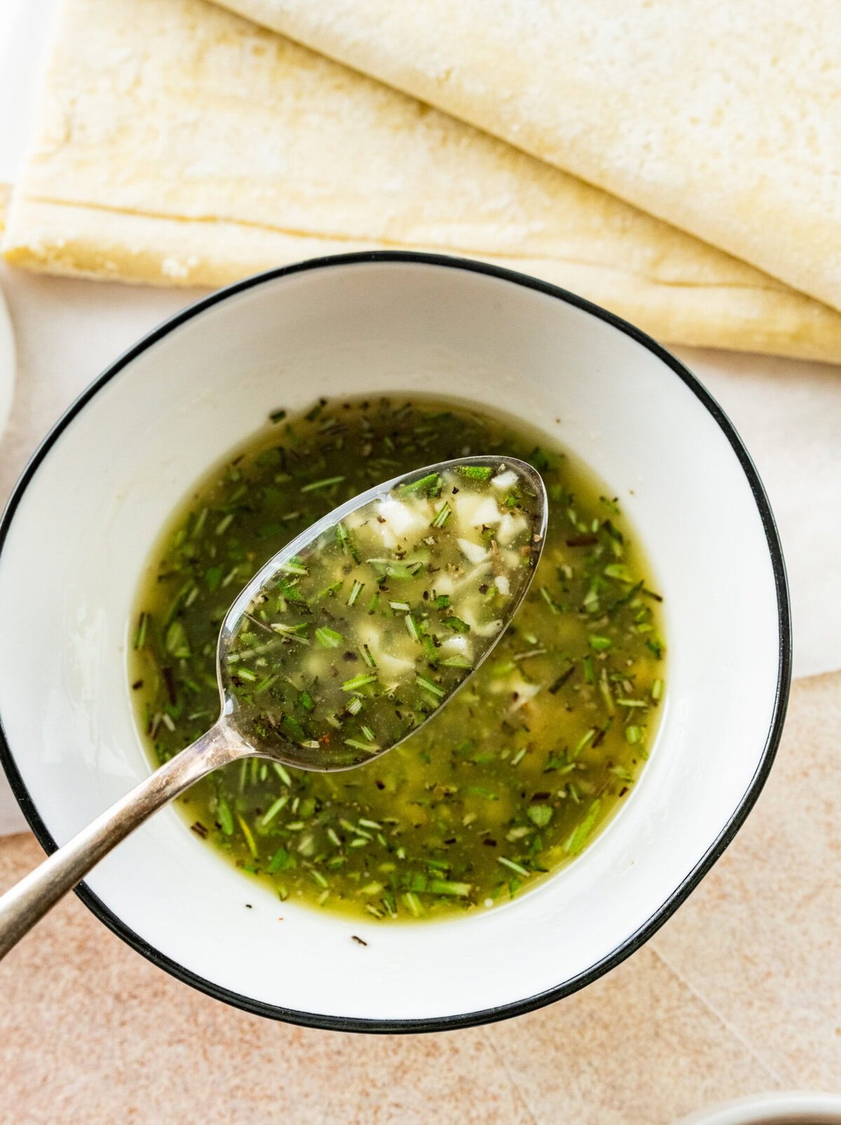 herb butter for the brie bites appetizers.
