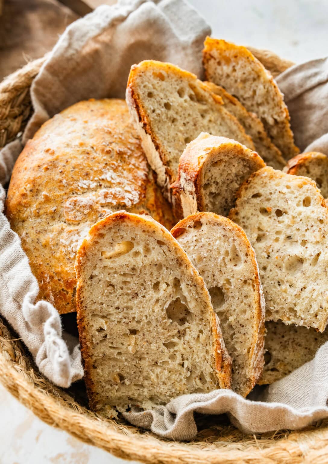 Crusty No-Knead Bread - CucinaByElena