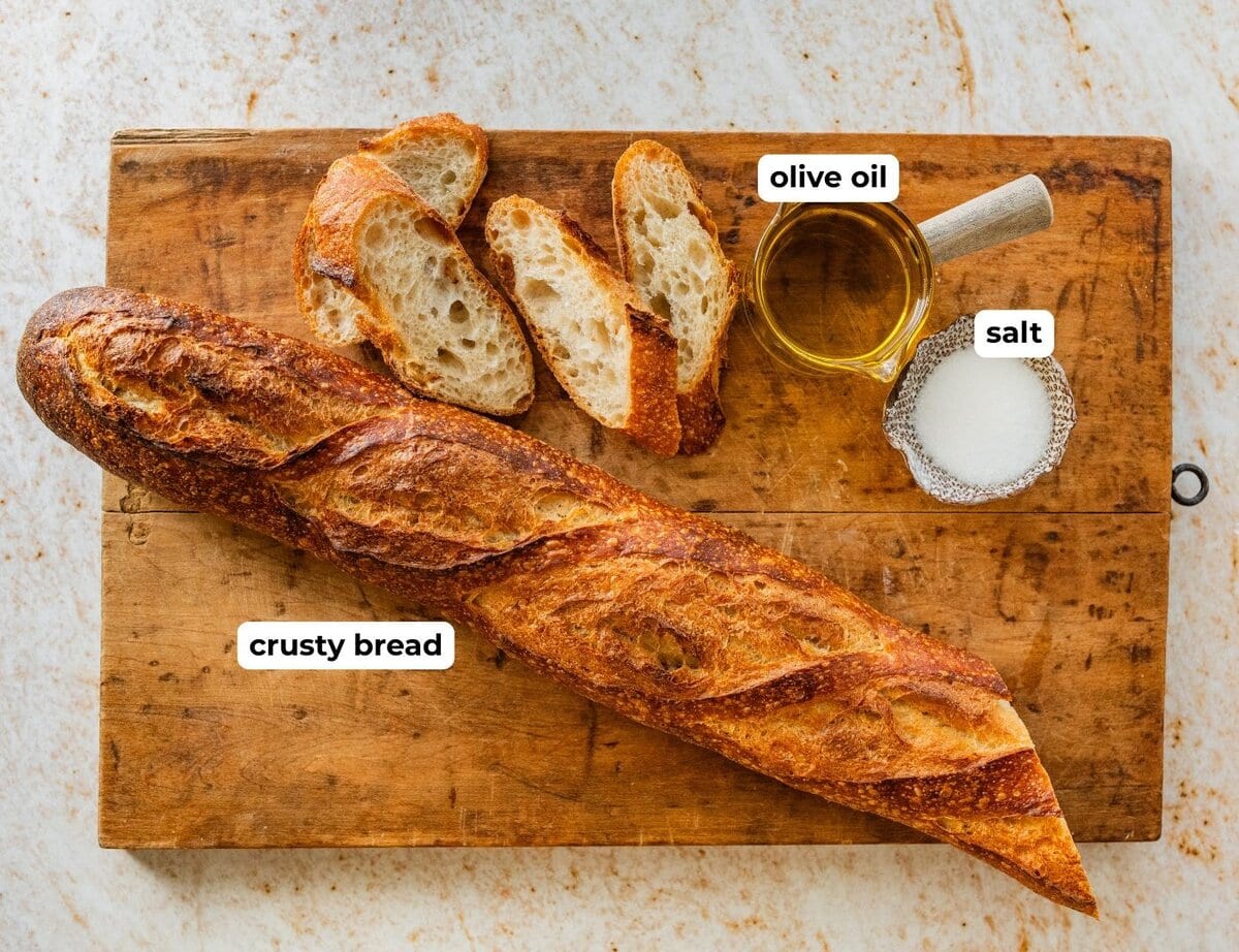 Ingredients to make the recipe.