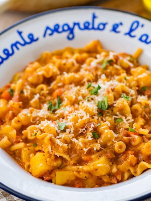 A bowl of a single serving of the recipe.