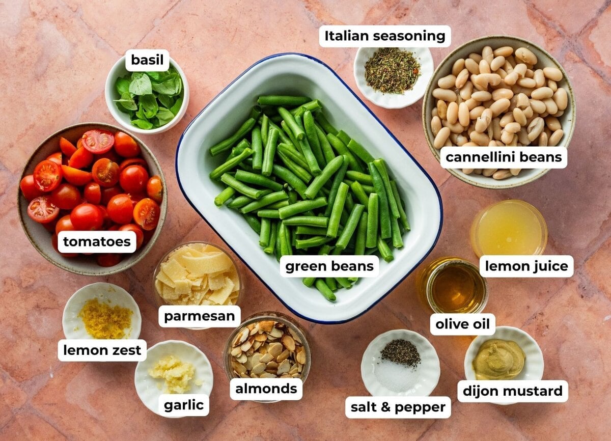 Ingredients to make the recipe.