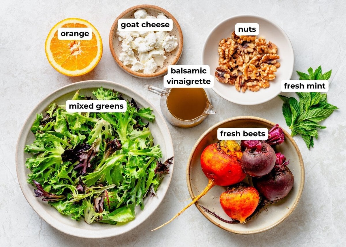 Ingredients to make the recipe.