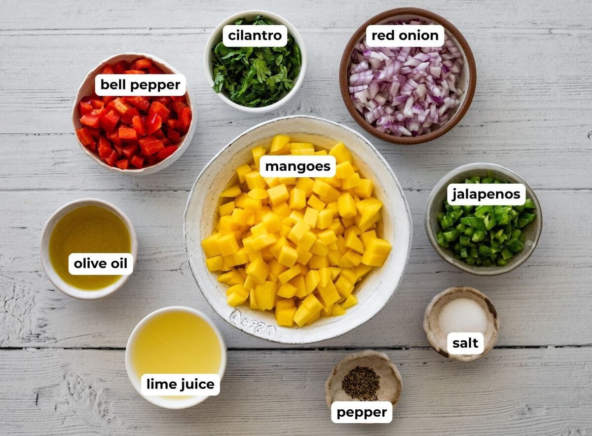 ingredients to make the recipe.