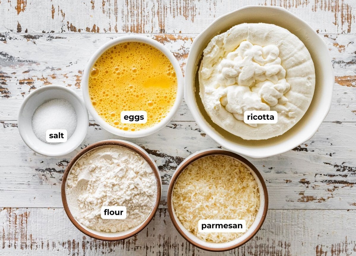 Ingredients to make the recipe.