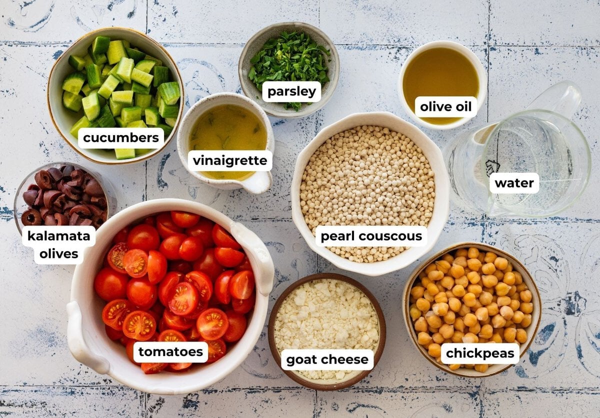 Ingredients to make the recipe.