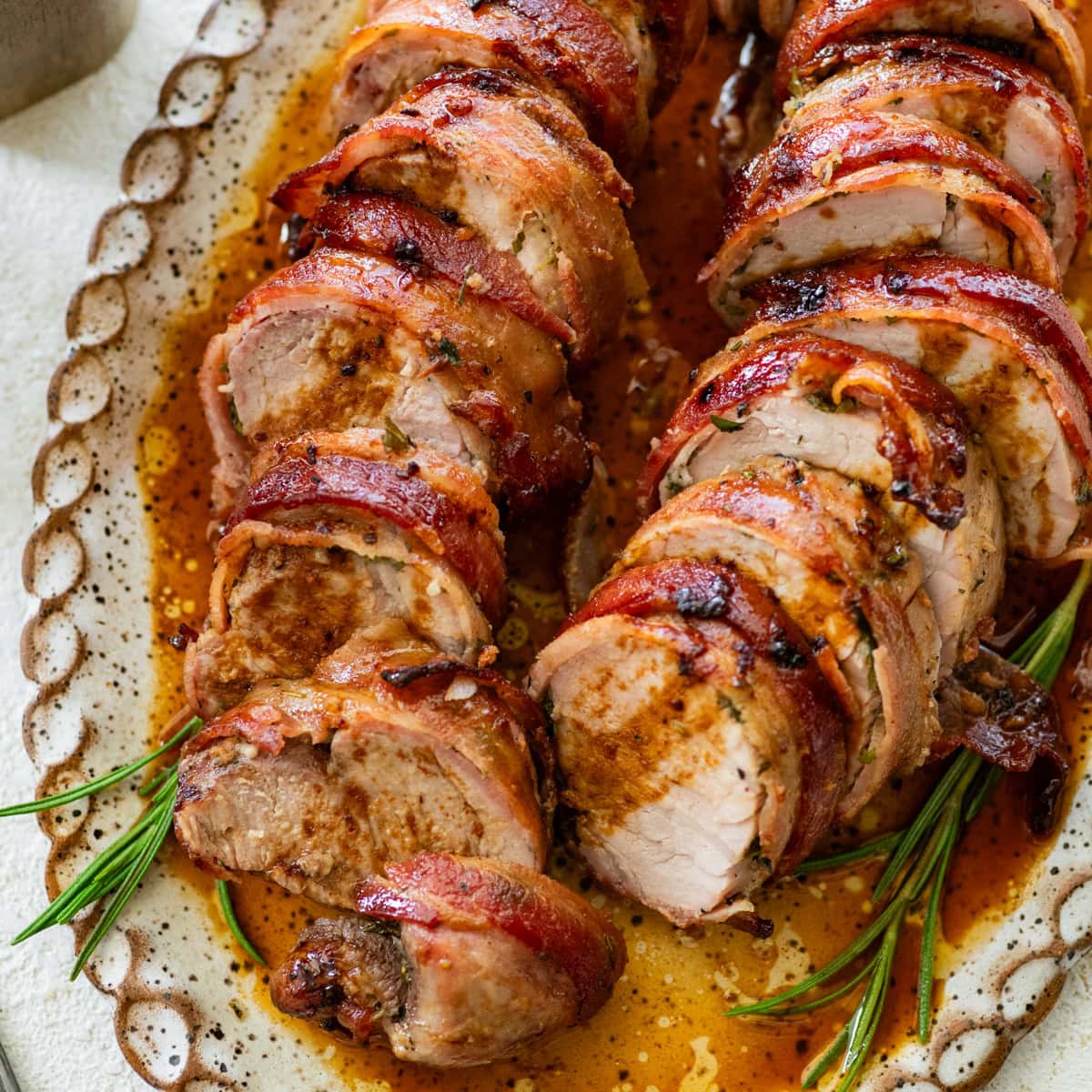 Bacon Wrapped Pork Tenderloin-image